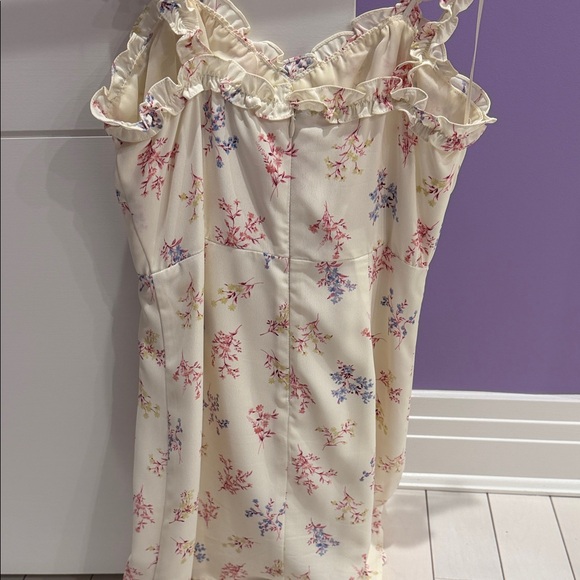 Floral mini dress - Picture 5 of 7